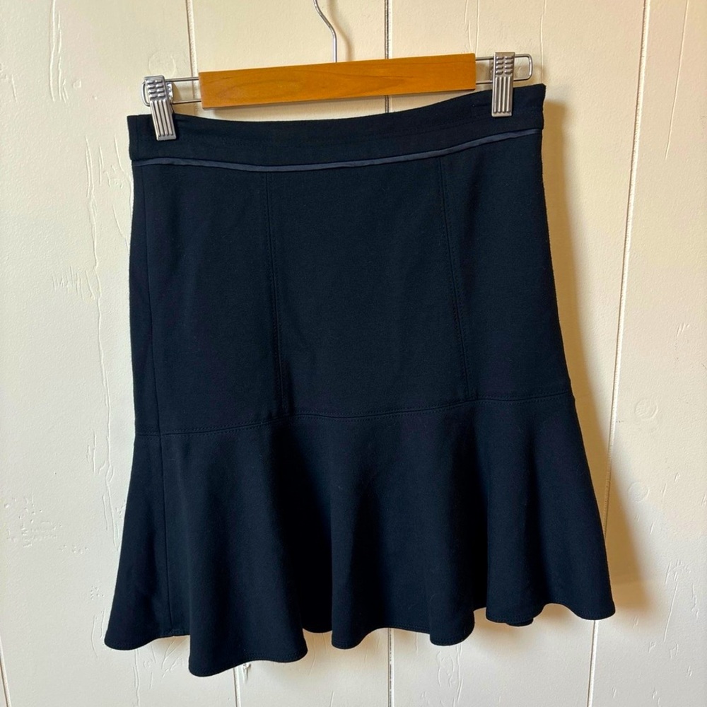 Black Ruffle Skirt